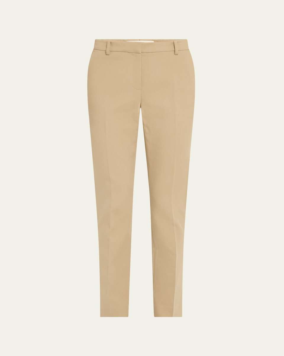 Manhattan Cotton Twill Cigarette Pants